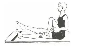 flexion genou yoga