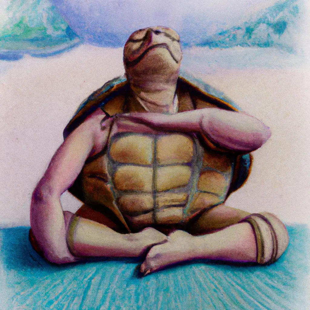 posture de la tortue